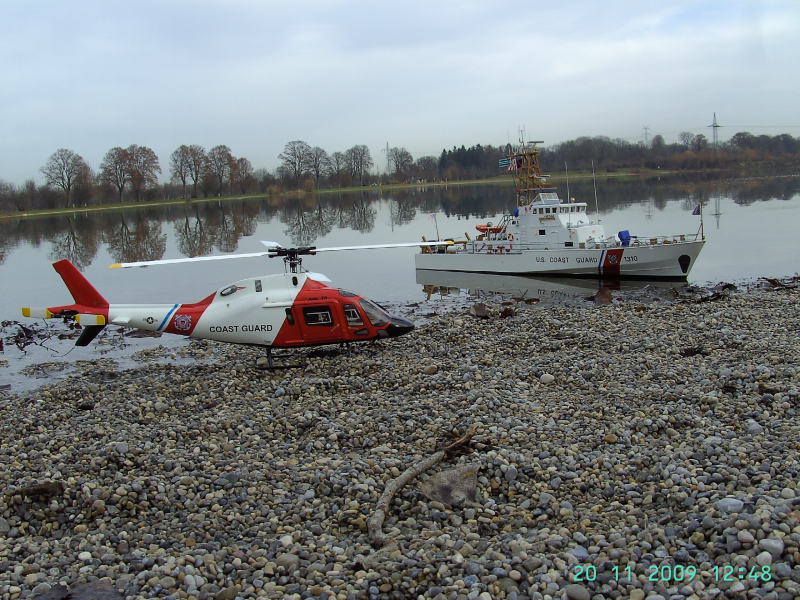 Schiff Mustang 1310 Coast Guard mit A-119 Coast Guard