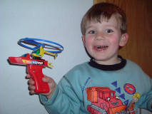Mein Sohn mit HELI-HOPPER