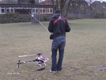 Raptor 50 V2 Erstflug