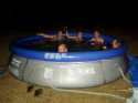 Pool-Party am letzten Abend