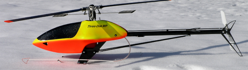 Three Dee MP im Schnee
