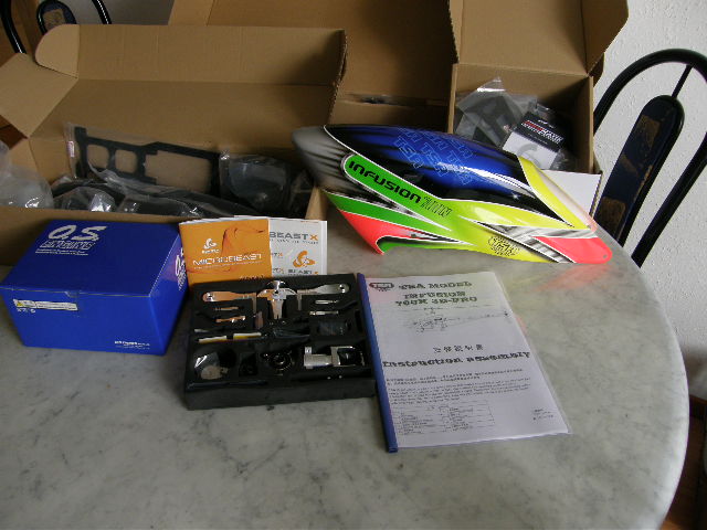 Aufbau des neuen TSA Infusion 700N 3D-Pro fü freakware :)