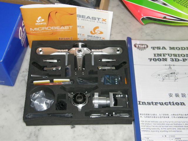 Aufbau des neuen TSA Infusion 700N 3D-Pro fü freakware :)