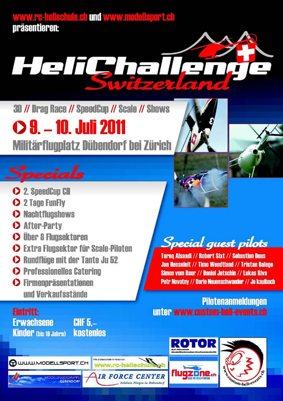 Heli Challenge Switzerland 2011