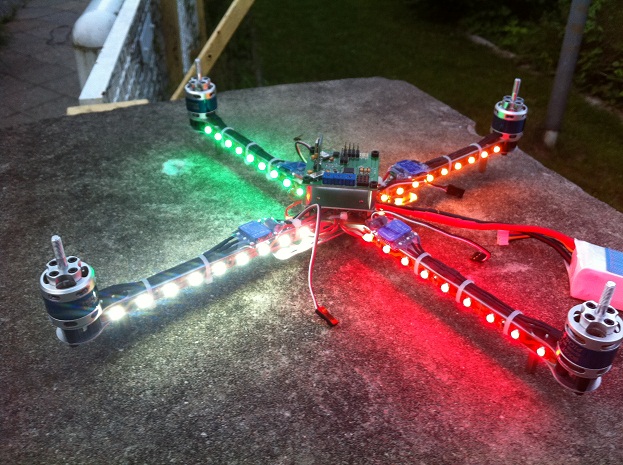 Landegestell und Propeller fehlen noch