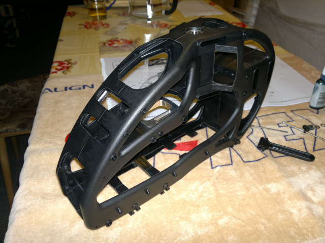 Das Chassis steht