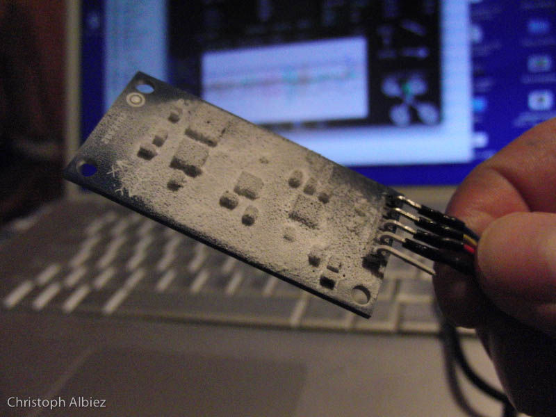 kälte-test um den schuldigen zu finden