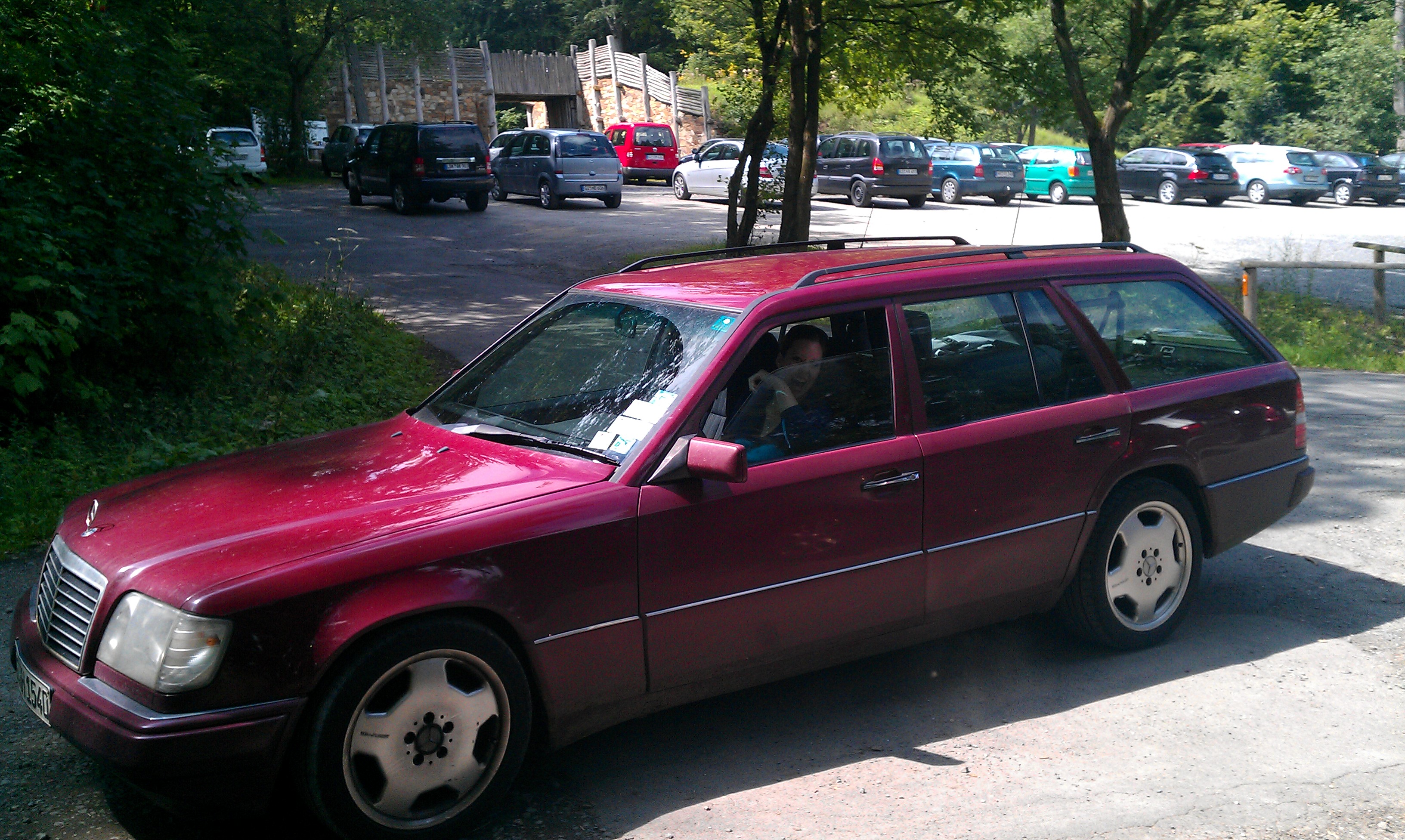 Sarah musste uns dann gegen Nachmittag abholen...