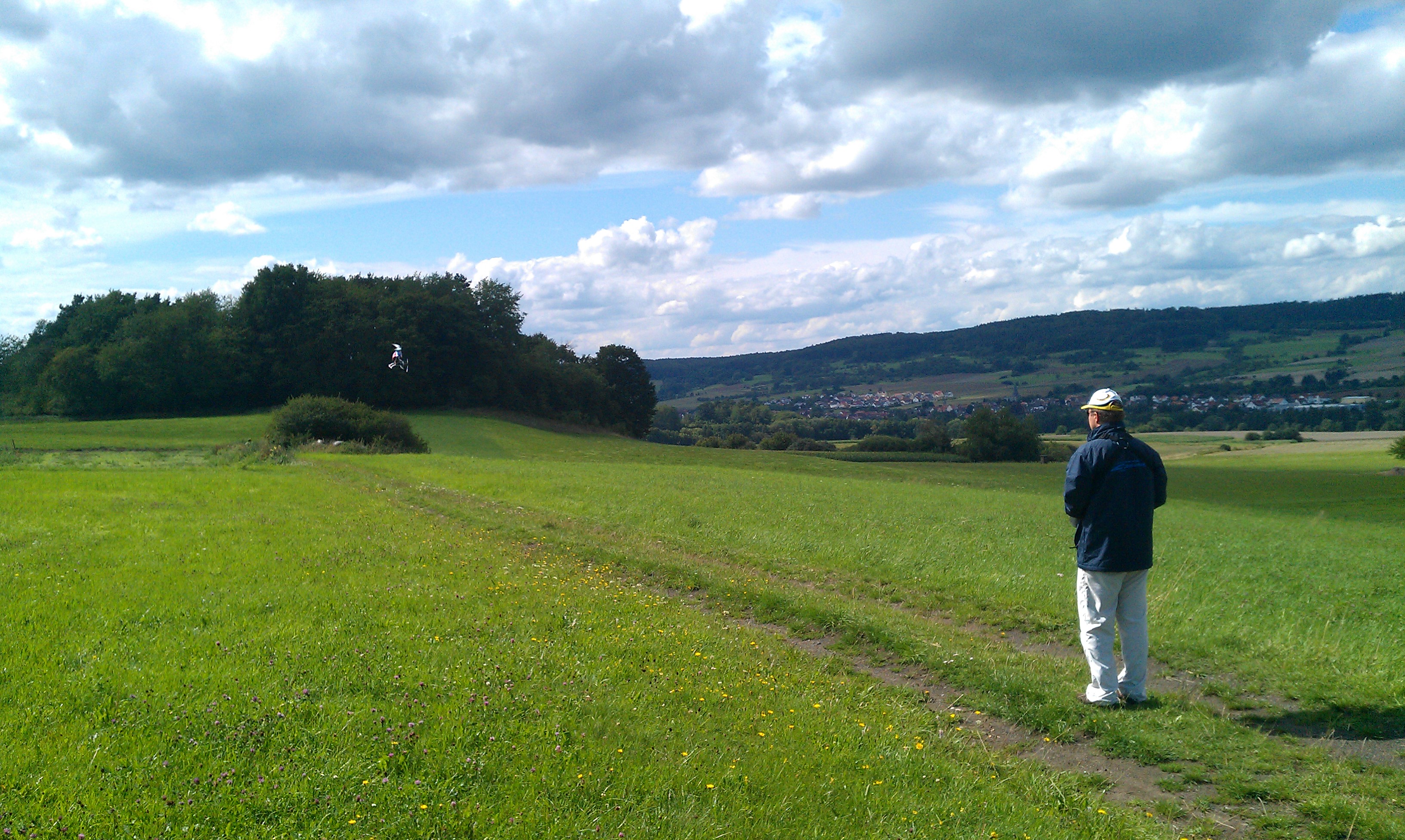 Fussel mit dem Logo (da war noch alles ok)