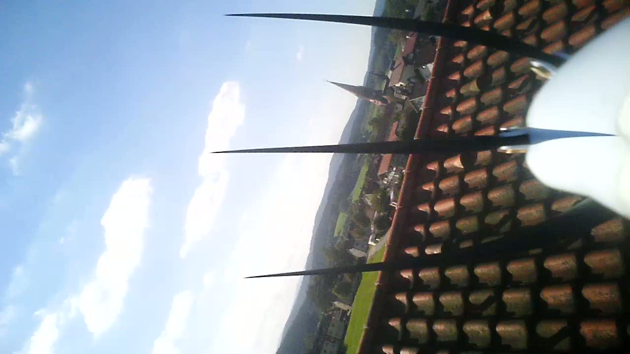 Dem Sprunghaus konnte ich zum Glück ausweichen