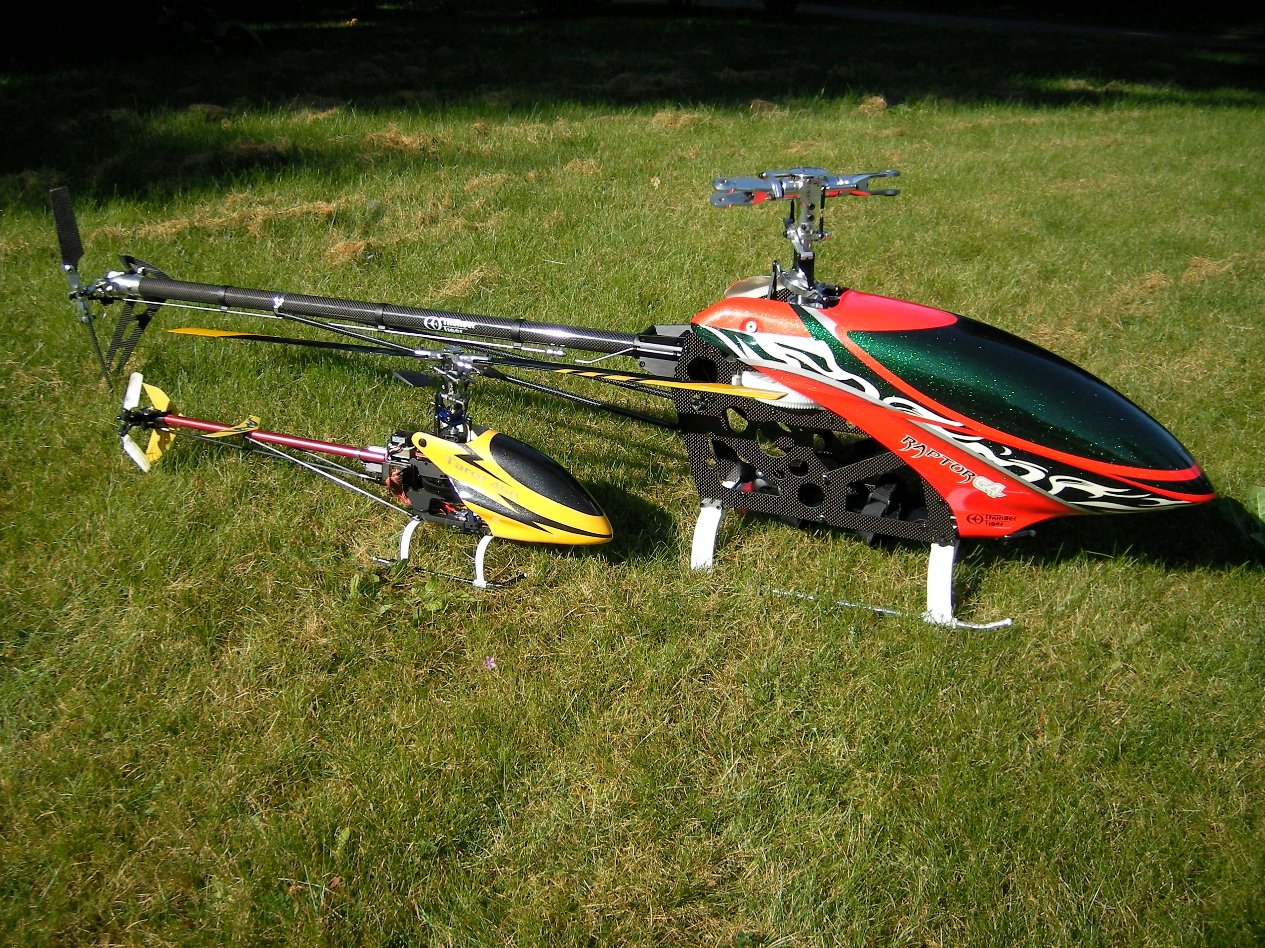 Größenvergleich zu einem 450er :-) !