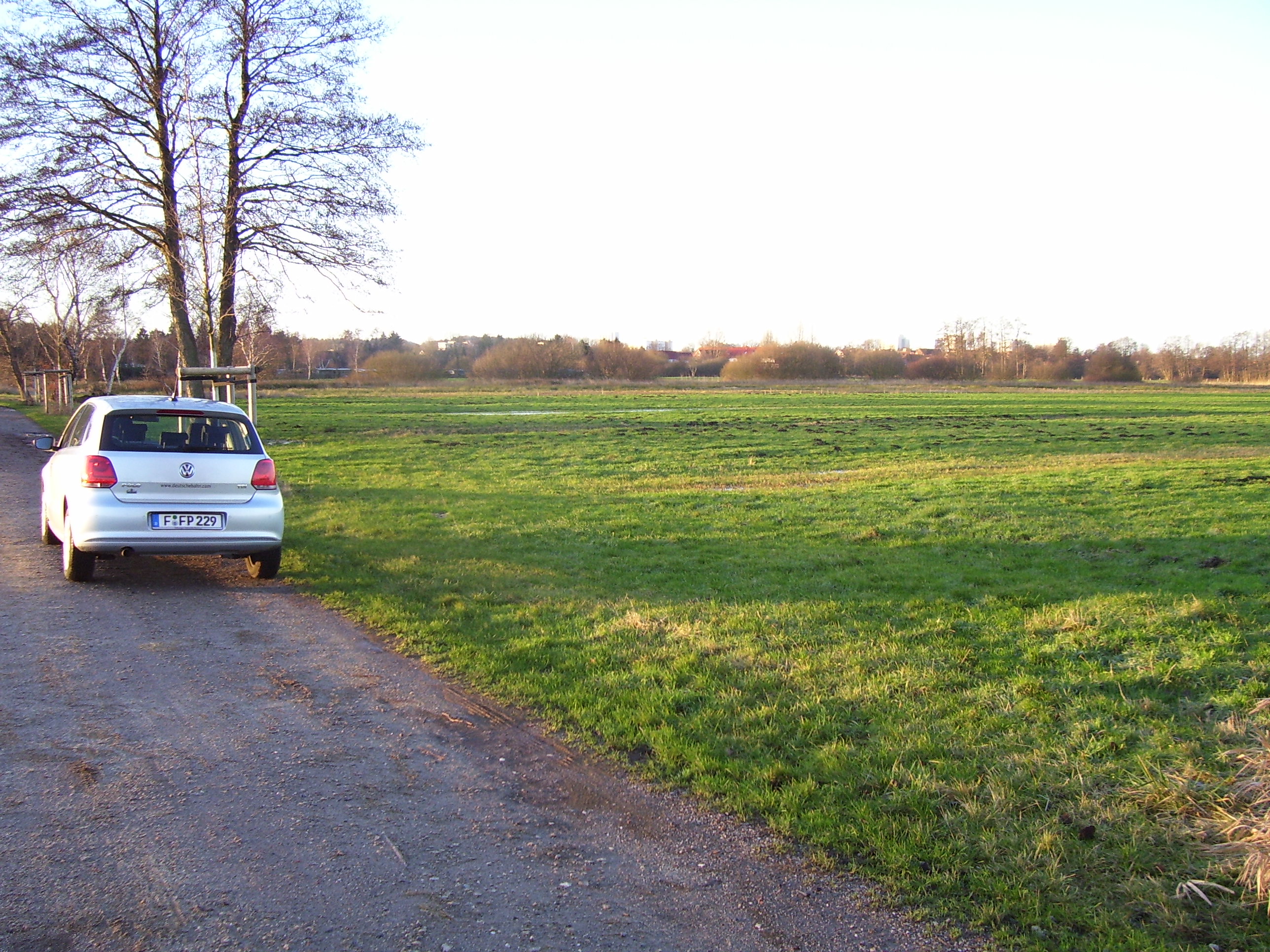 in Richtung Süd / west