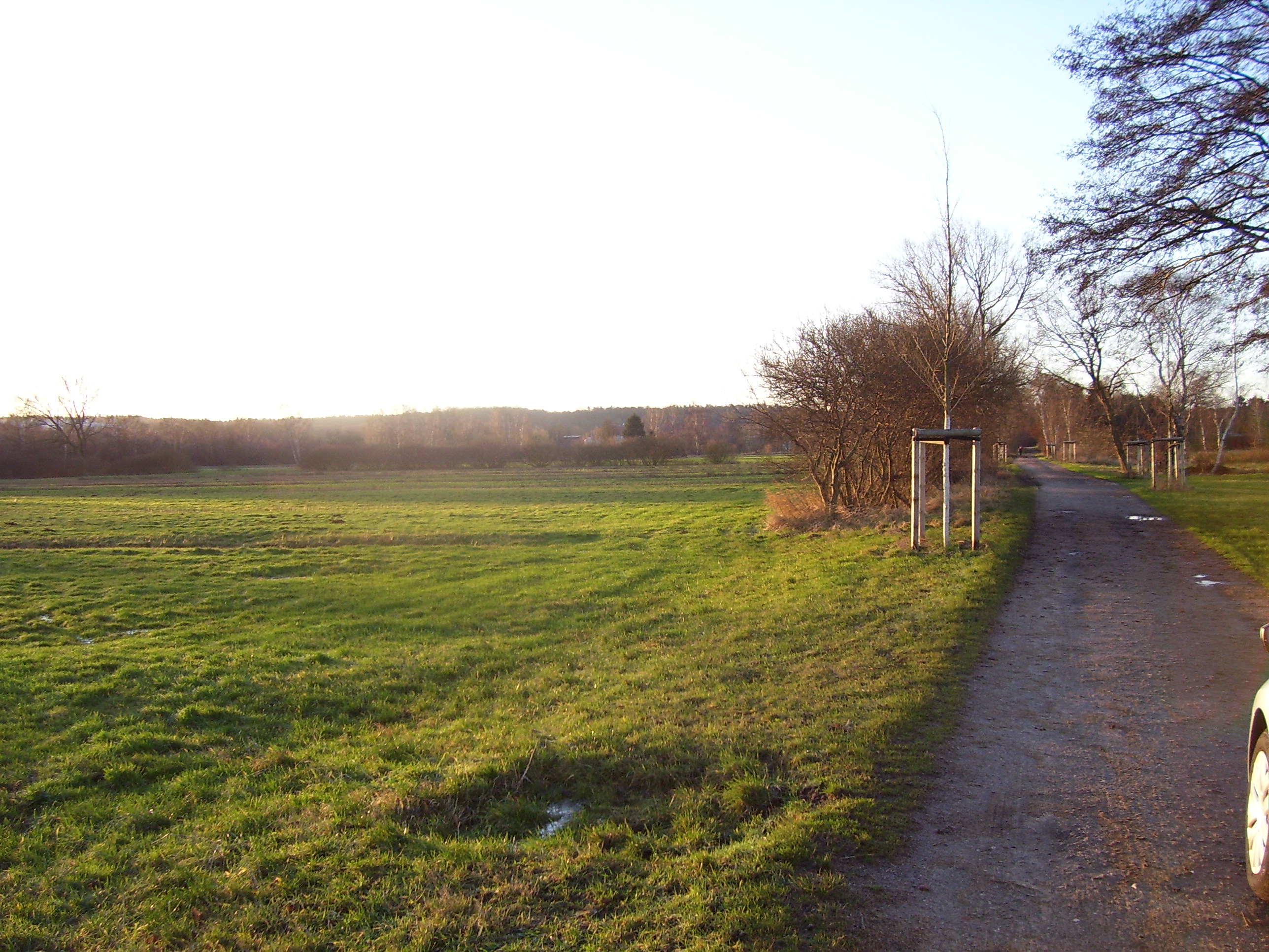 in Richtung Ost