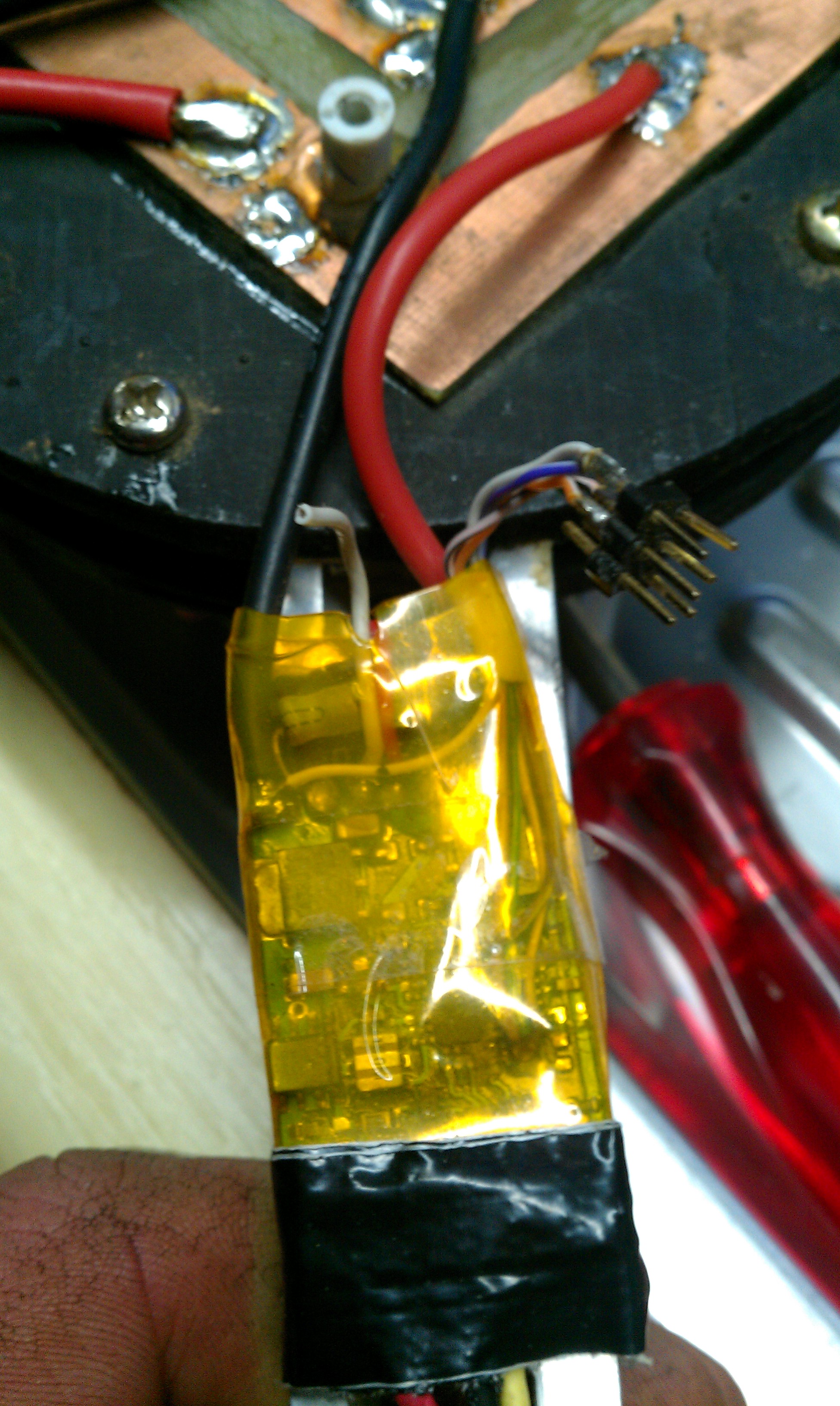 Das sind übrigens die Regler...