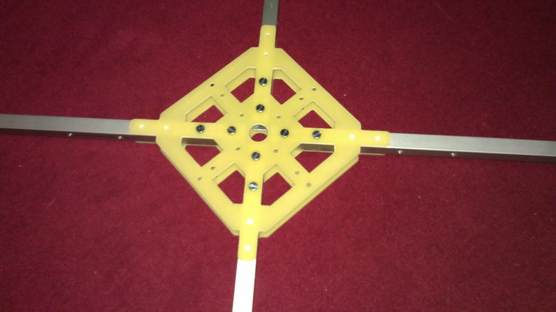 montierte Zentralstücke