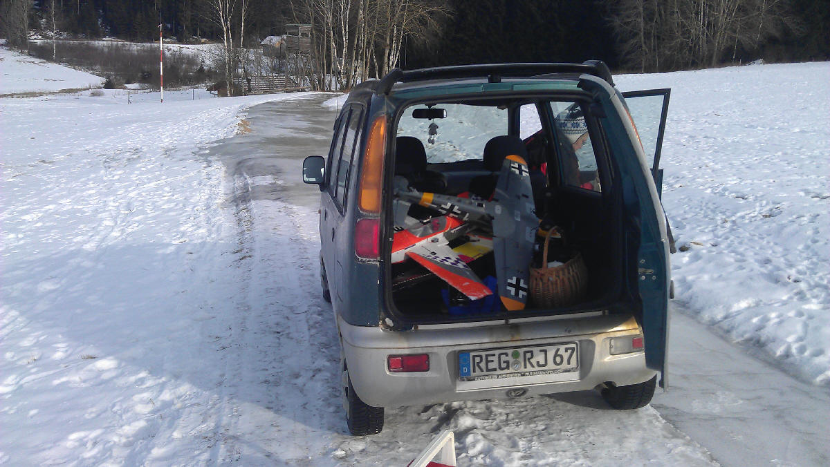 Hier war Ende mit Fahren