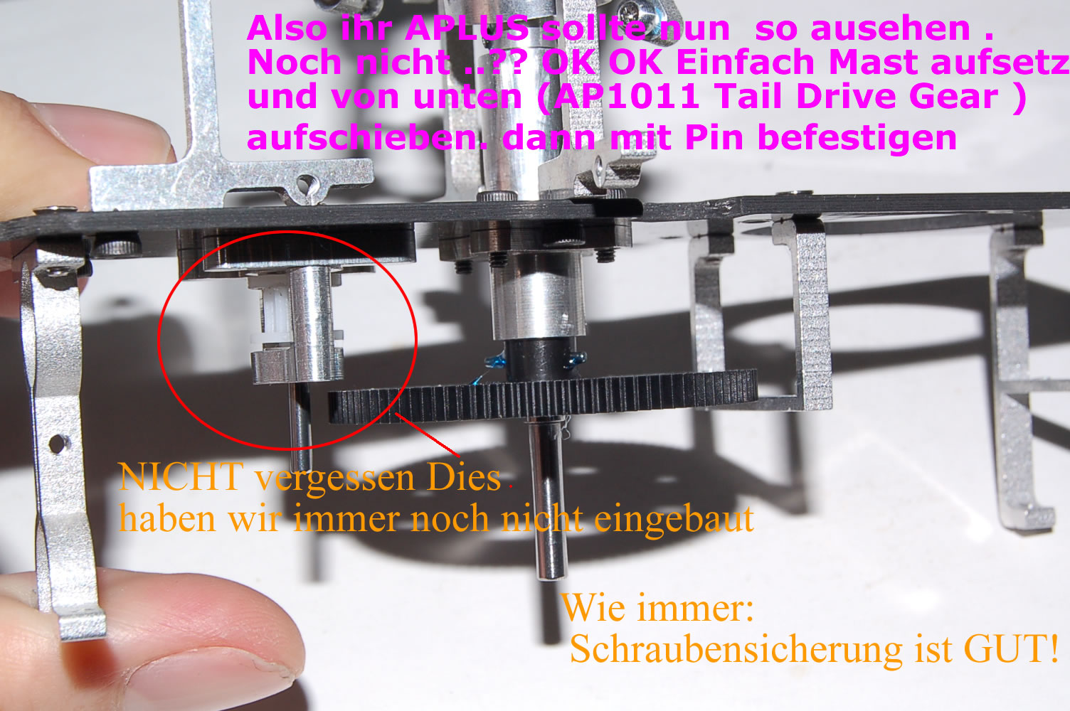 OK! zurueck zur oberen Rahmenplatte .