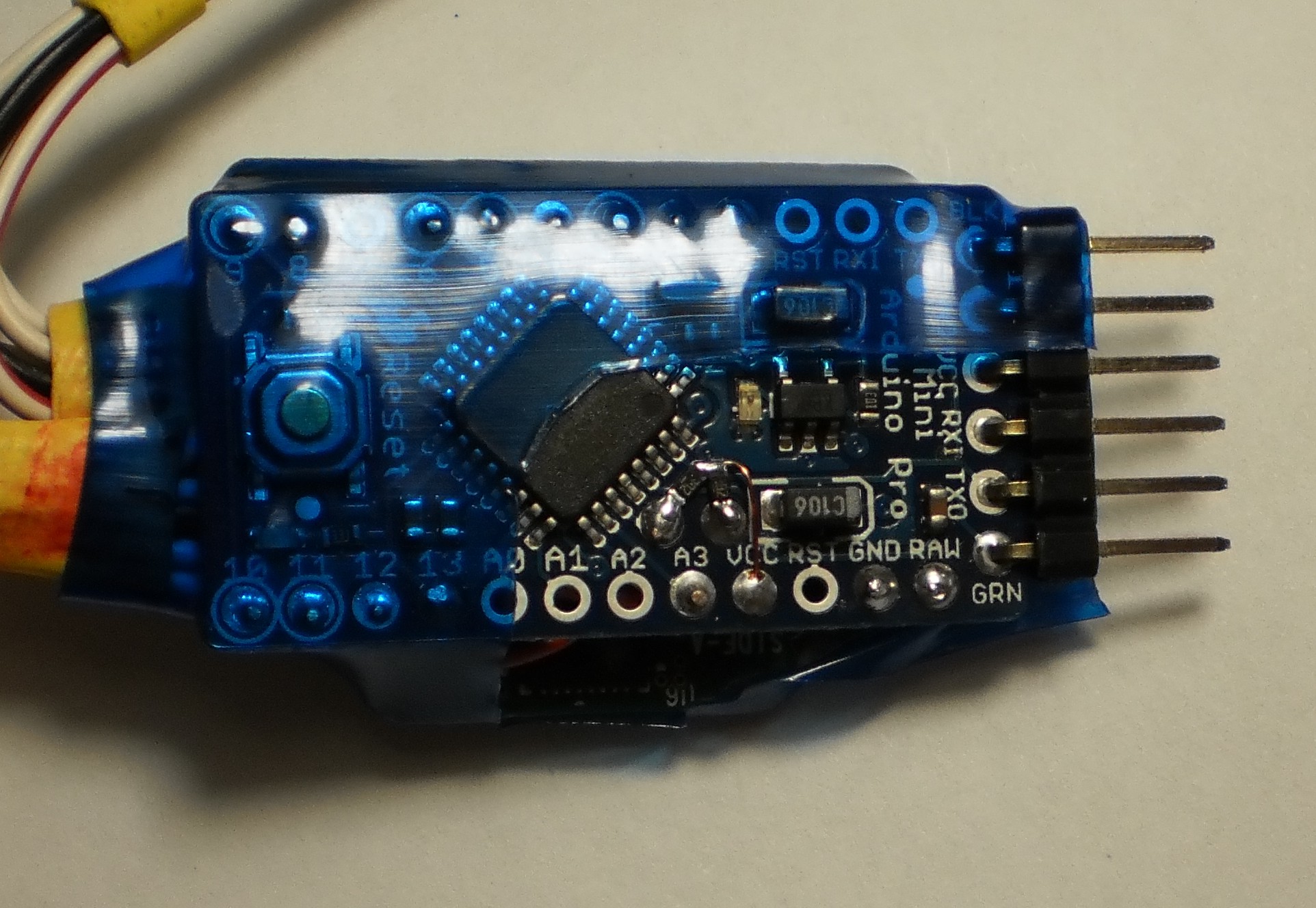 ITG + Arduino zusammengeschrumpft