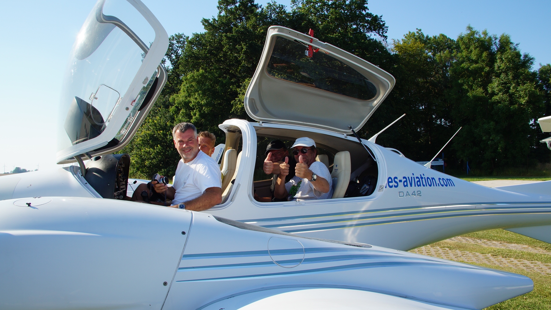 Wie war der Flug und Friso als Pilot :)