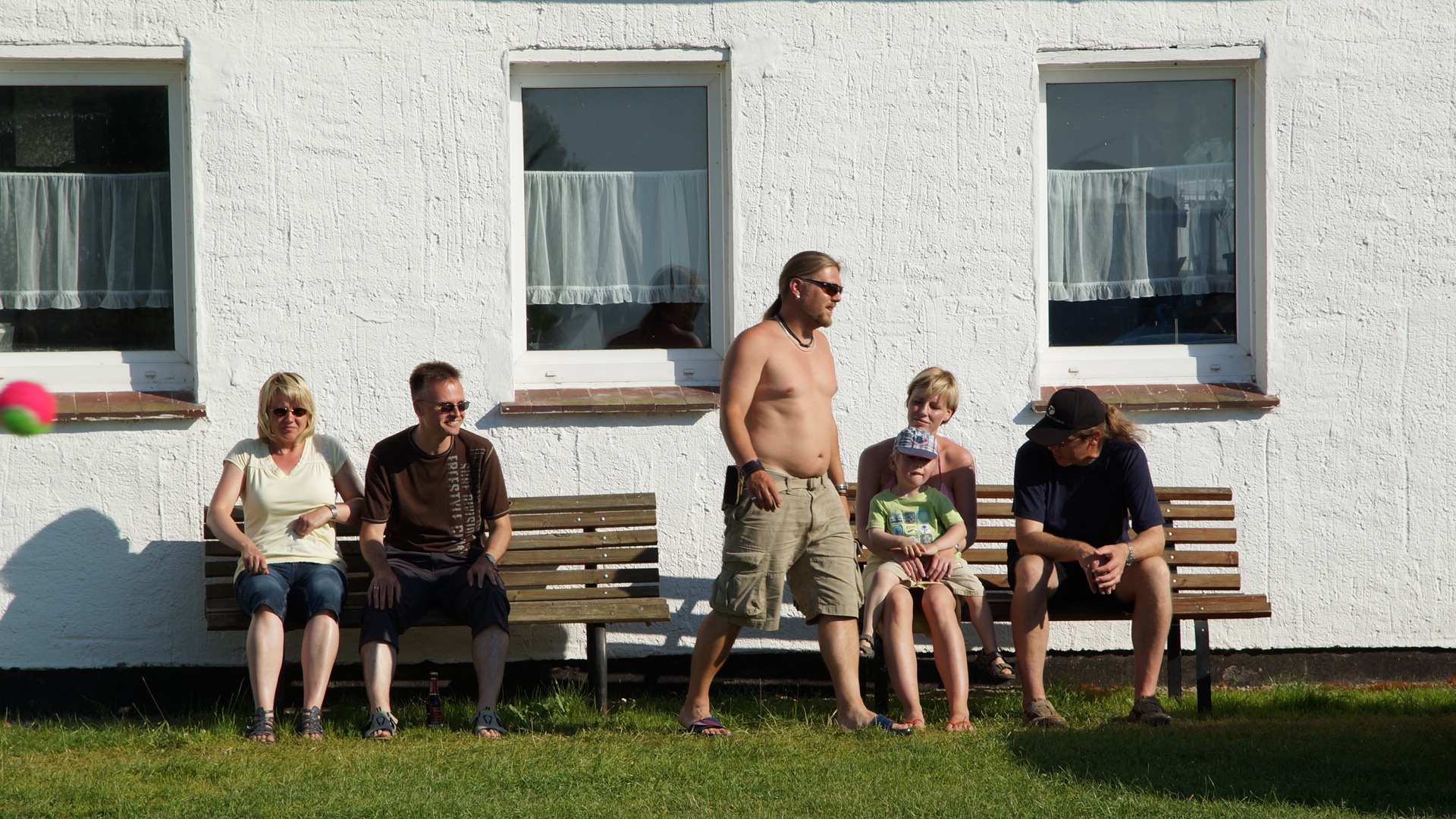 Relaxen bei 28° und strahlendem Sonnenschein...