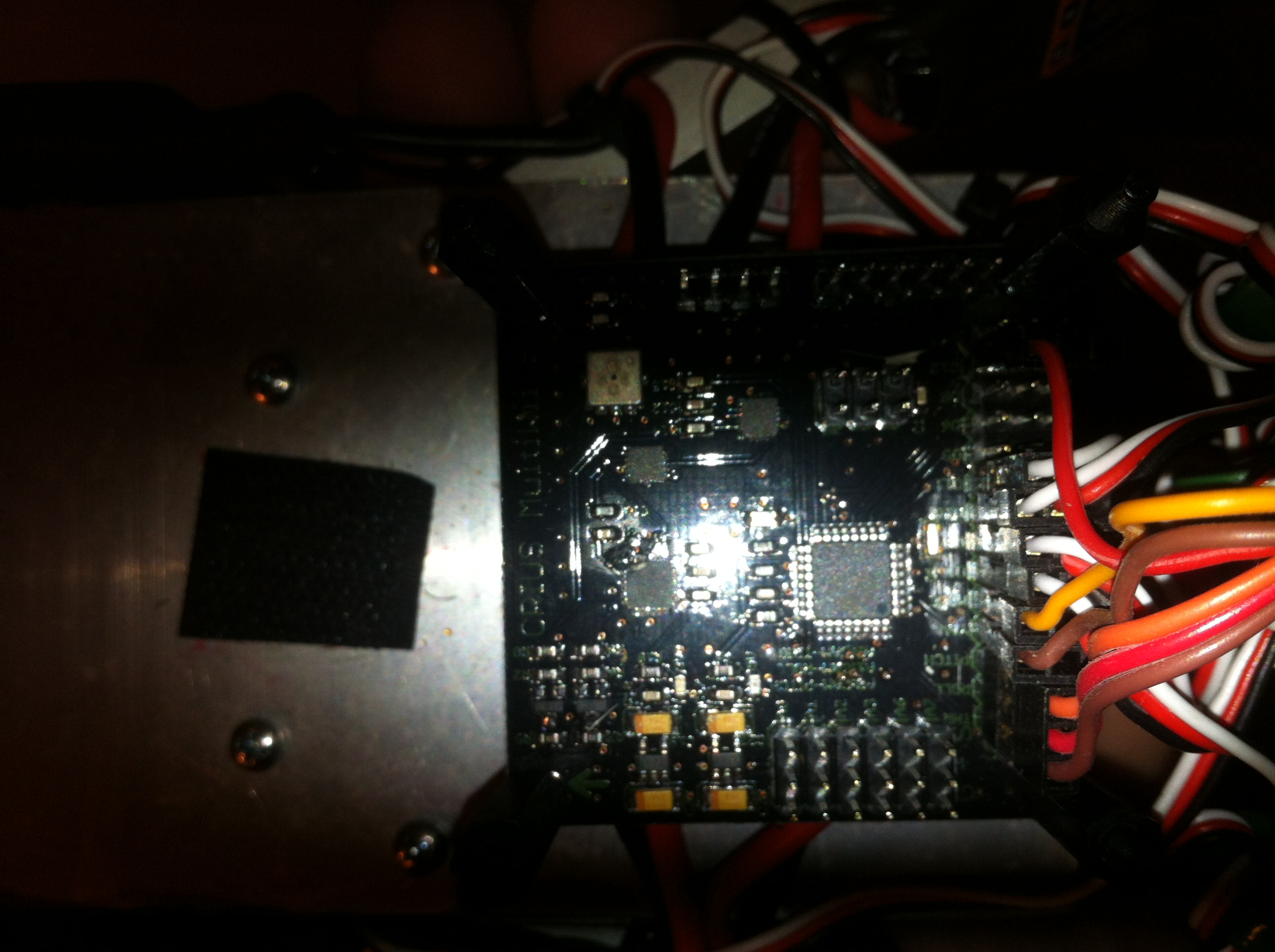 FC von oben<br />Crius MultiWii SE V0.2