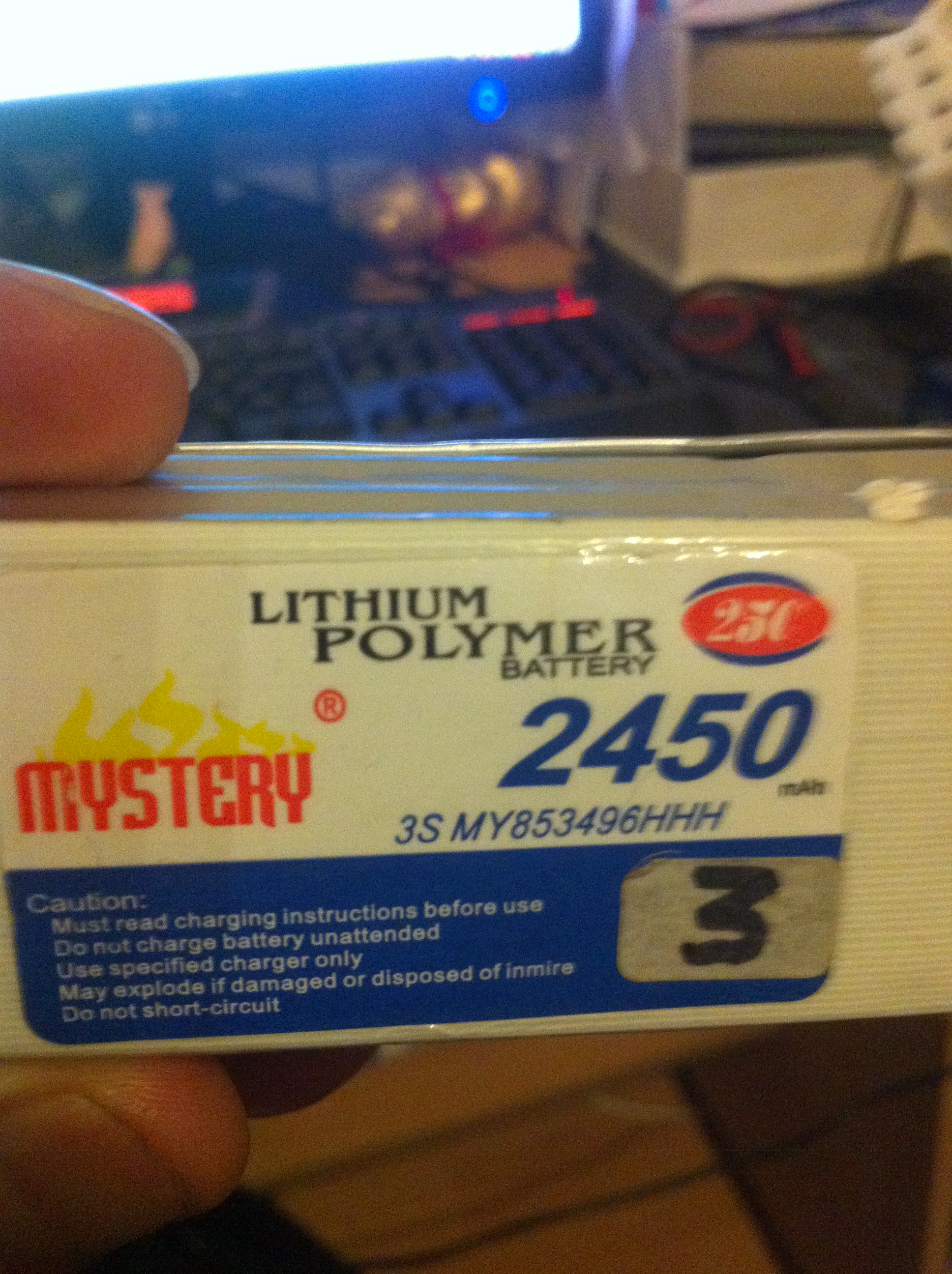 Lipo Mystery 2450mAh 3S