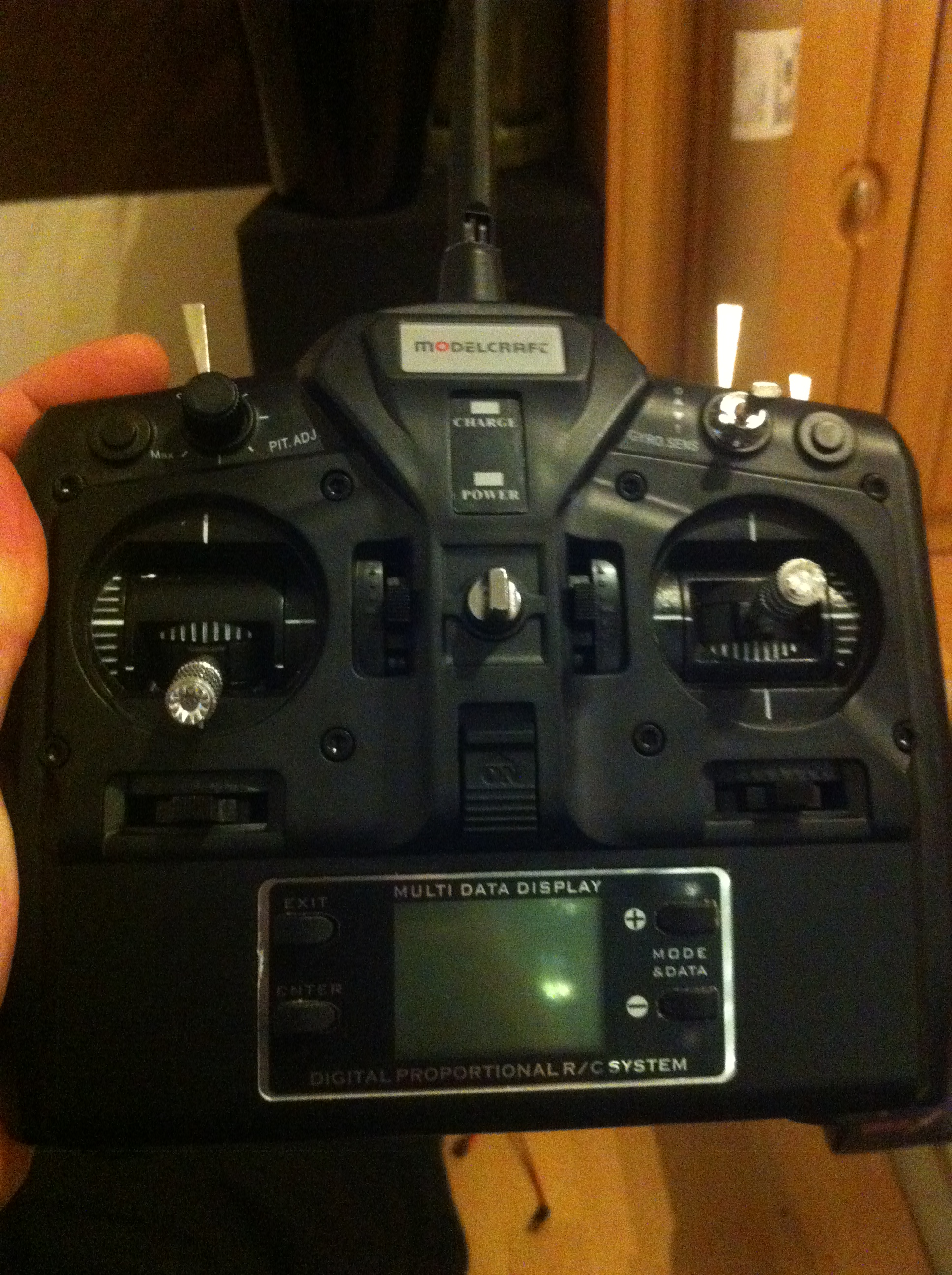 Modelcraft MC-60 <br />Allerdings komplett umgebaut auf 2,4GHZ