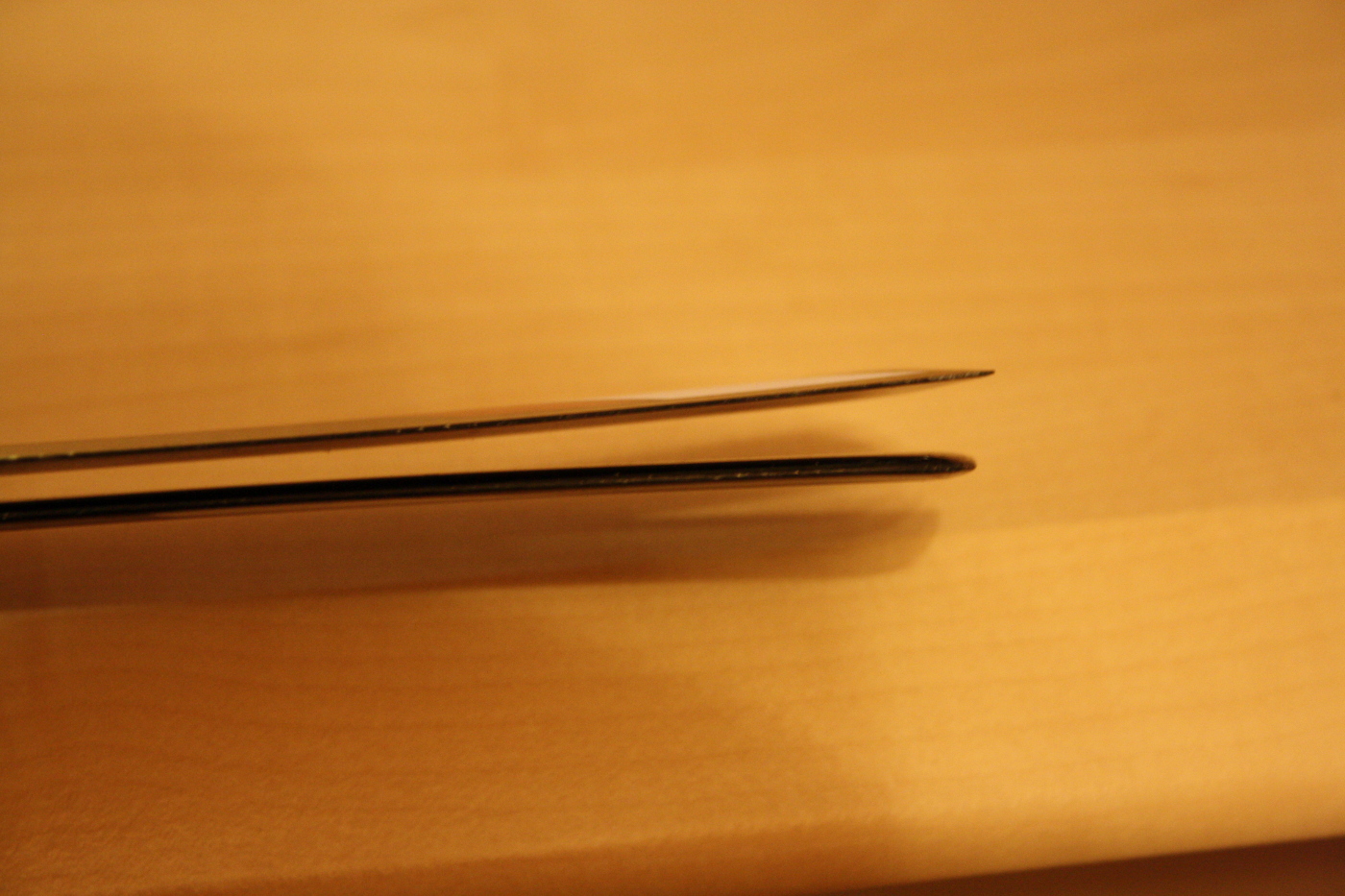 keine Krummen Dinger hier!