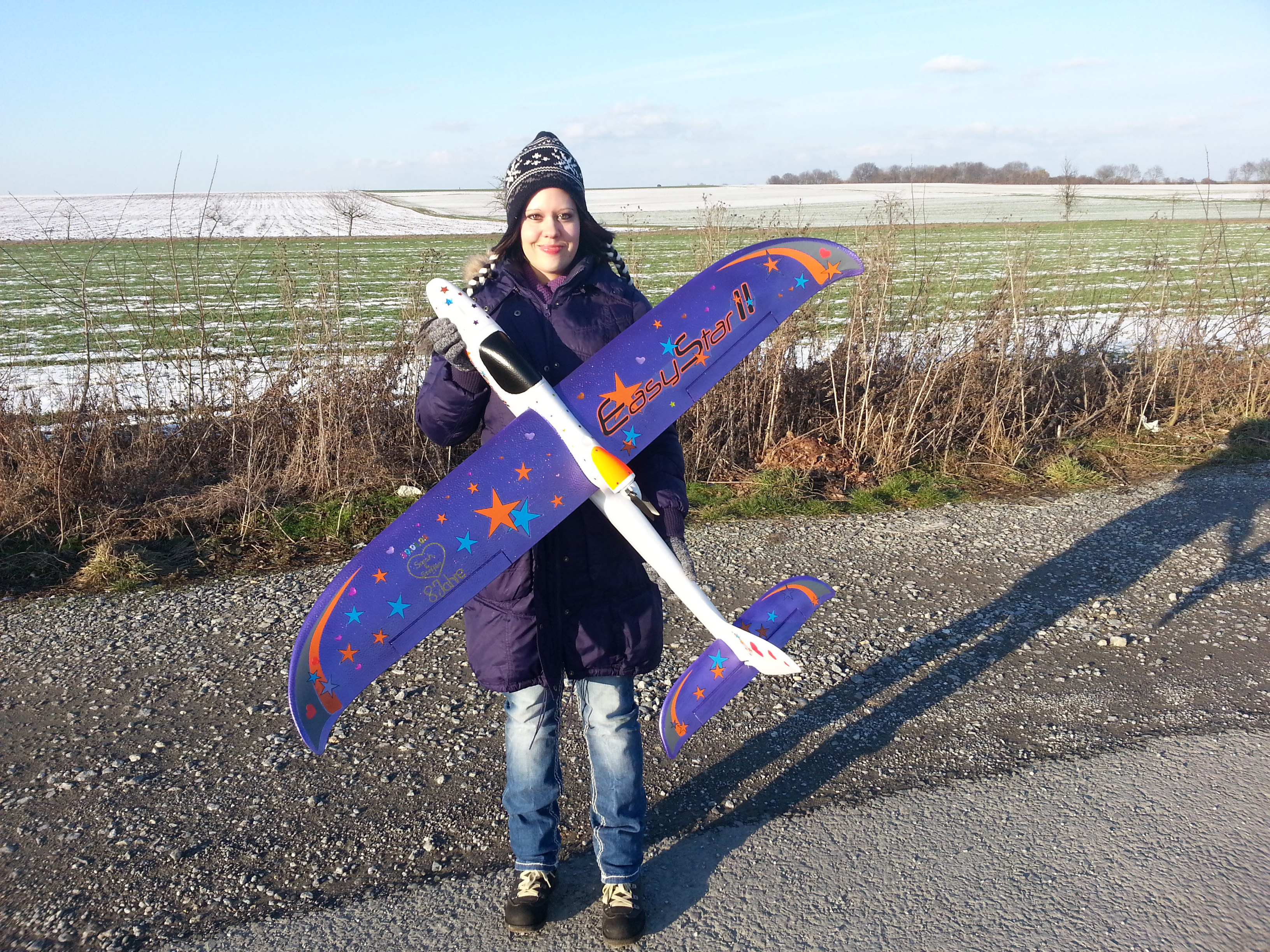 Heute war maiden flight!