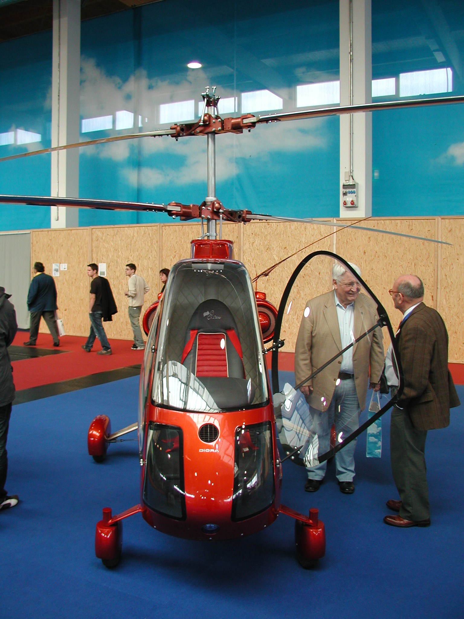 Unbekannter russischer Minihelikopter. AERO FN