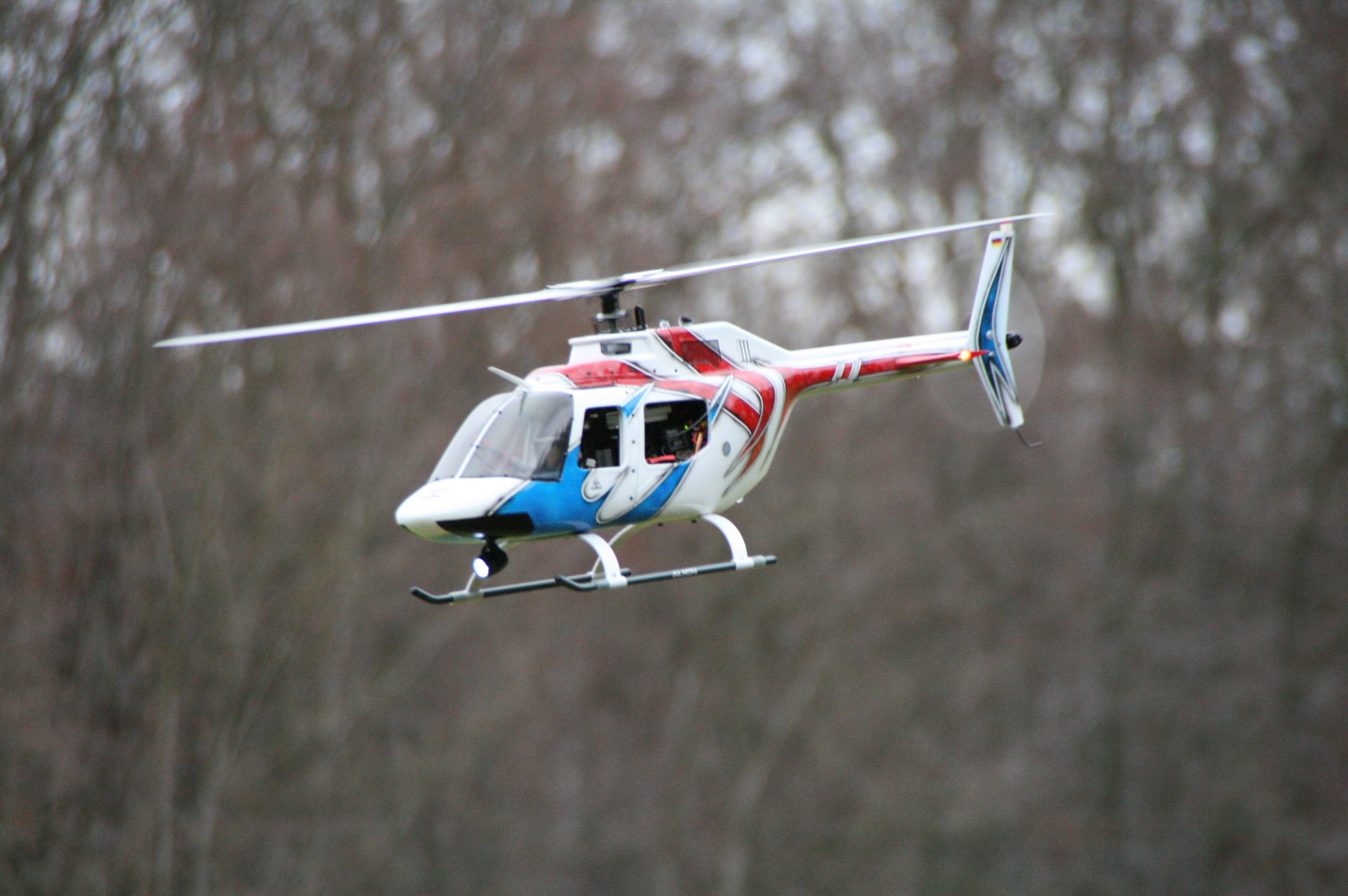 Bell 206 Jet Ranger, T-Rex 500 ESP, Microbeast