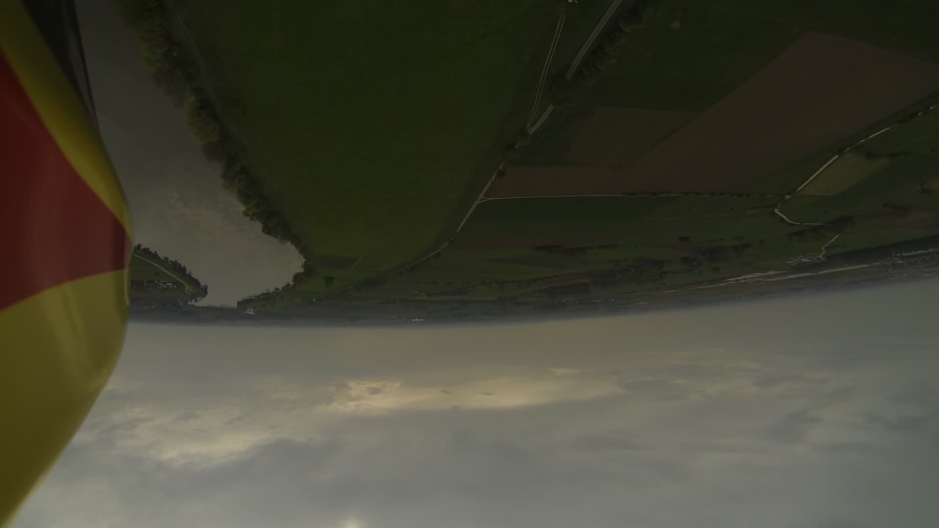 Beim Loop in 110 Metern Höhe