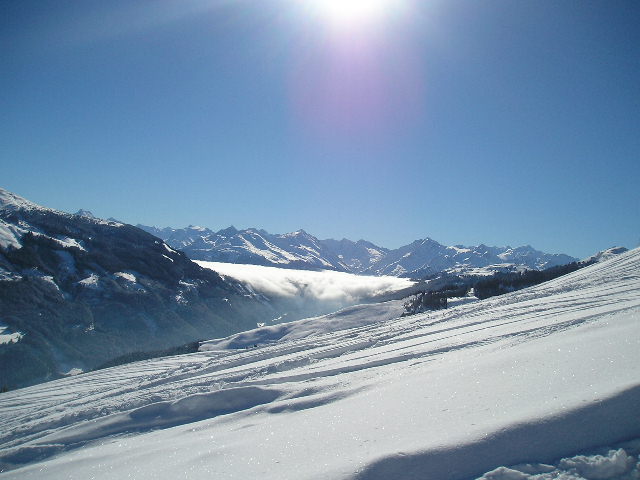 Das ist Jochberg, das geht man mit der DreiSeilbahn hin!