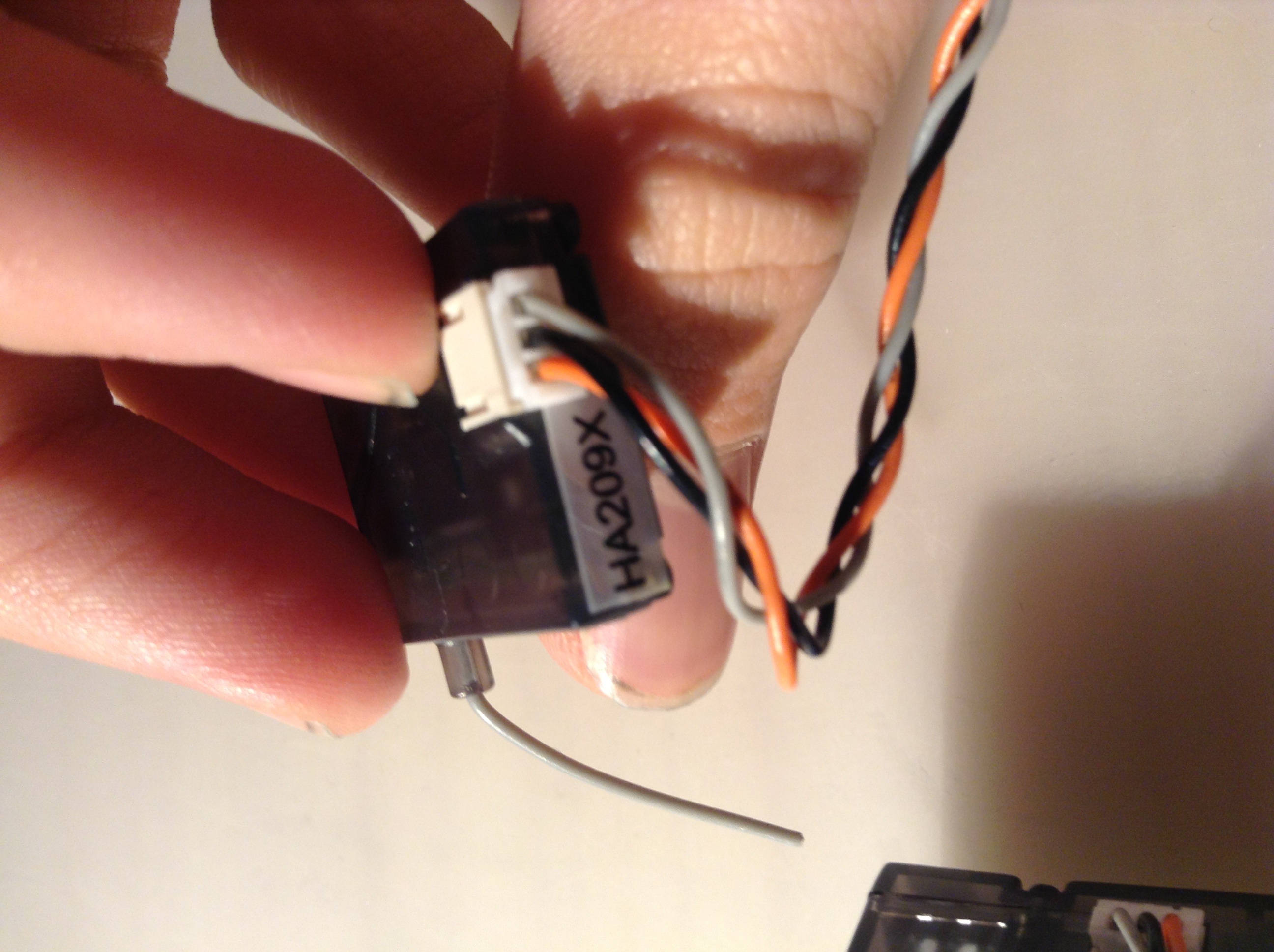 Und das Gebämsel in der Seitenansicht.