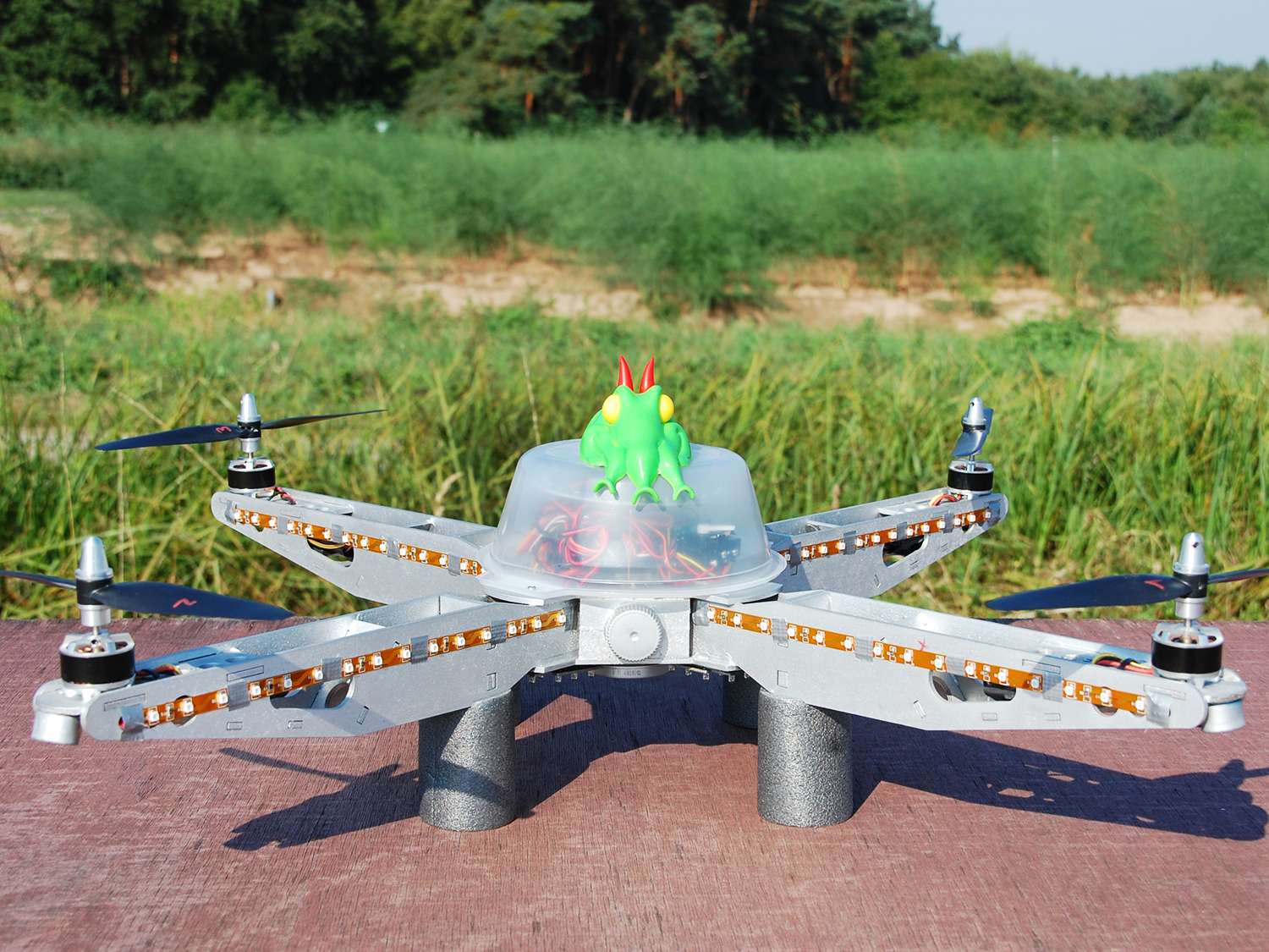 Mein "Monstacopter" in der Startausführung.