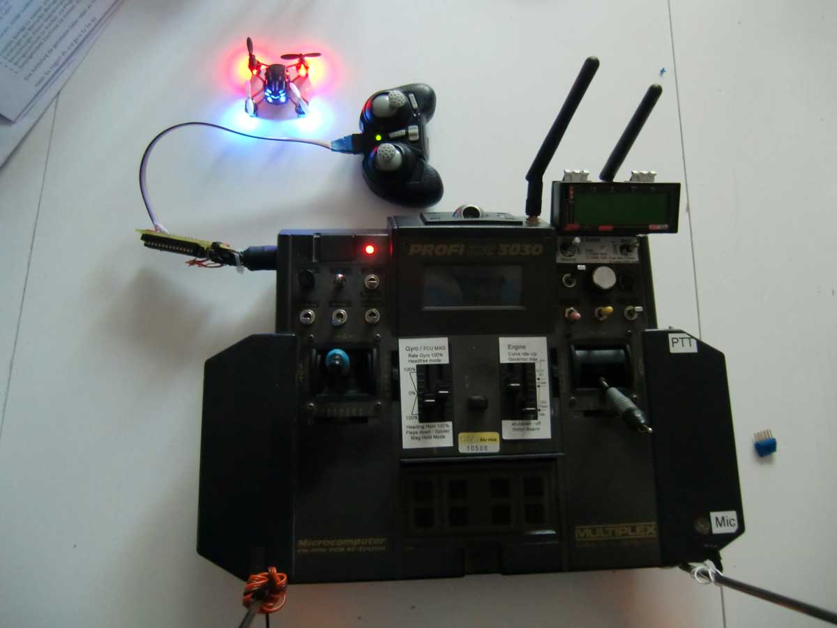 Die MC3030-Mondlandefähre steuert den Nanoquad