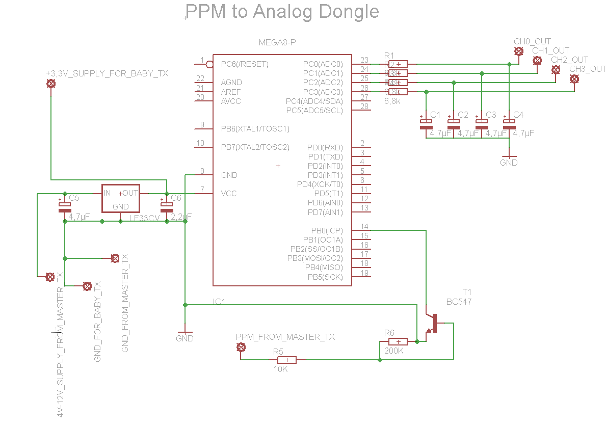 Schaltplan des Dongle