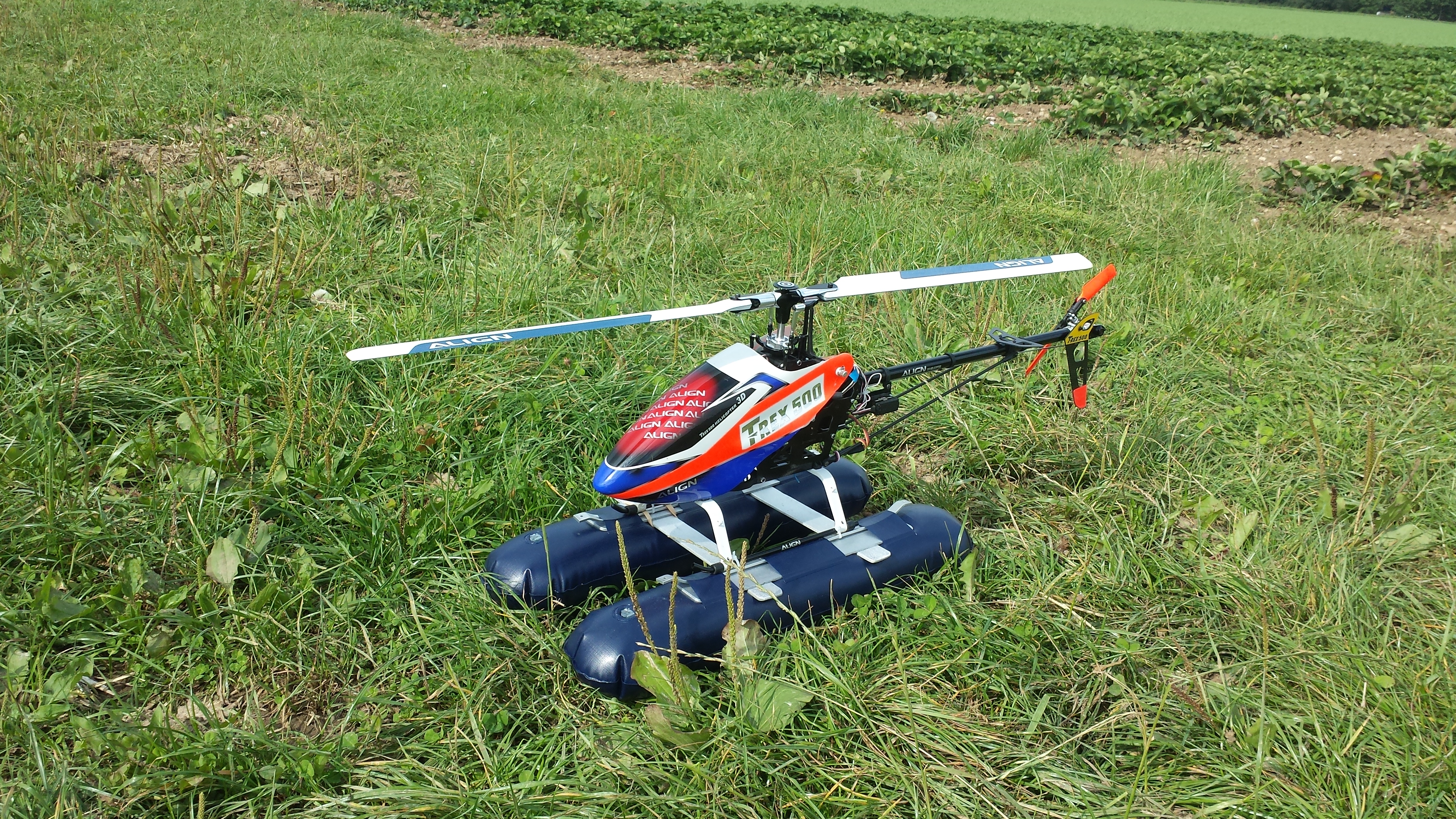 Heli mit Schwimmer