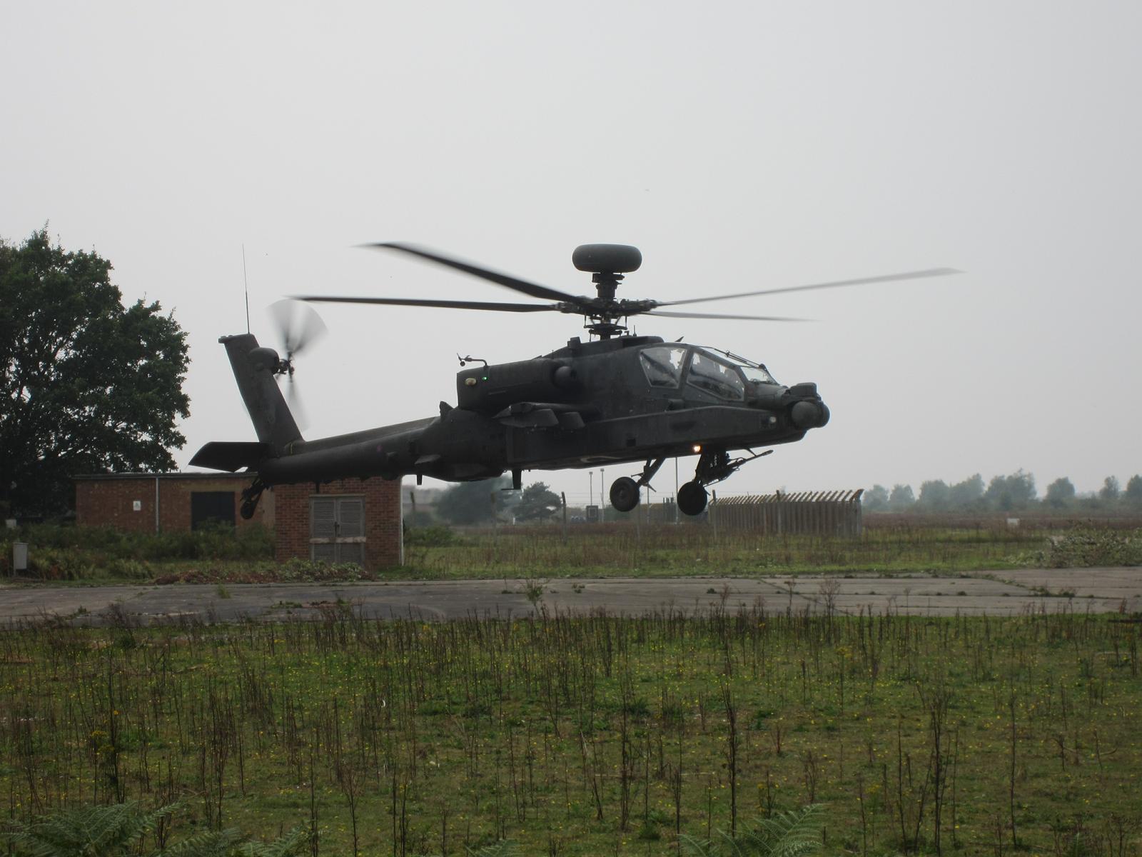 Apache AH-64, Rendlesham Forest, RAF Woodbridge, Sep 2014, Aufnahme von mir.