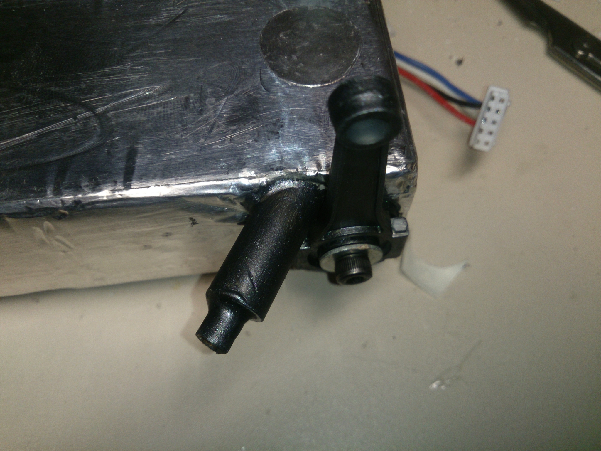 Spritleitungsanschluss