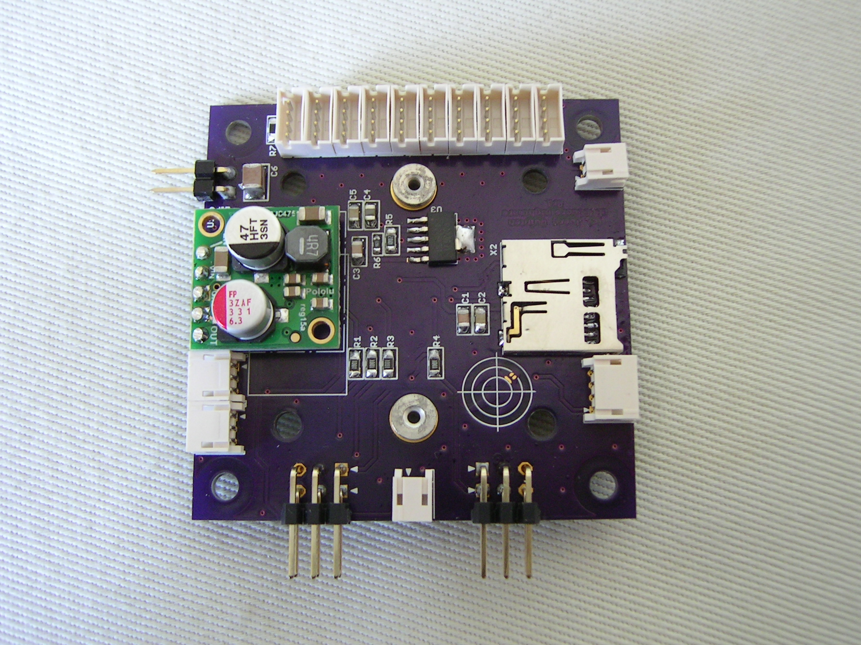 M4CAN - Expansion Board mit integriertem CAN Bus und 32V (max Input) DC/DC (Pololu mit 2.5A oder Recom mit 1A verwendbar)