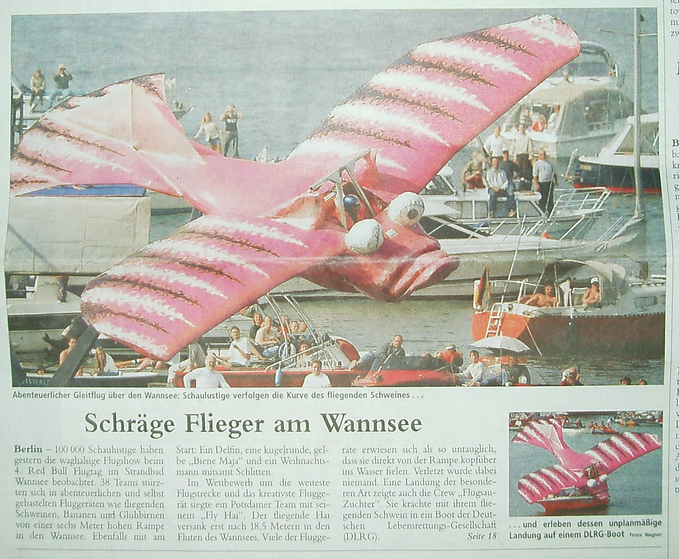 Berliner Morgenpost vom Mo. den 15.Sept. 2003