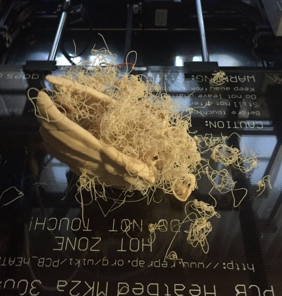 Heute morgen auf´m Druckbett.....