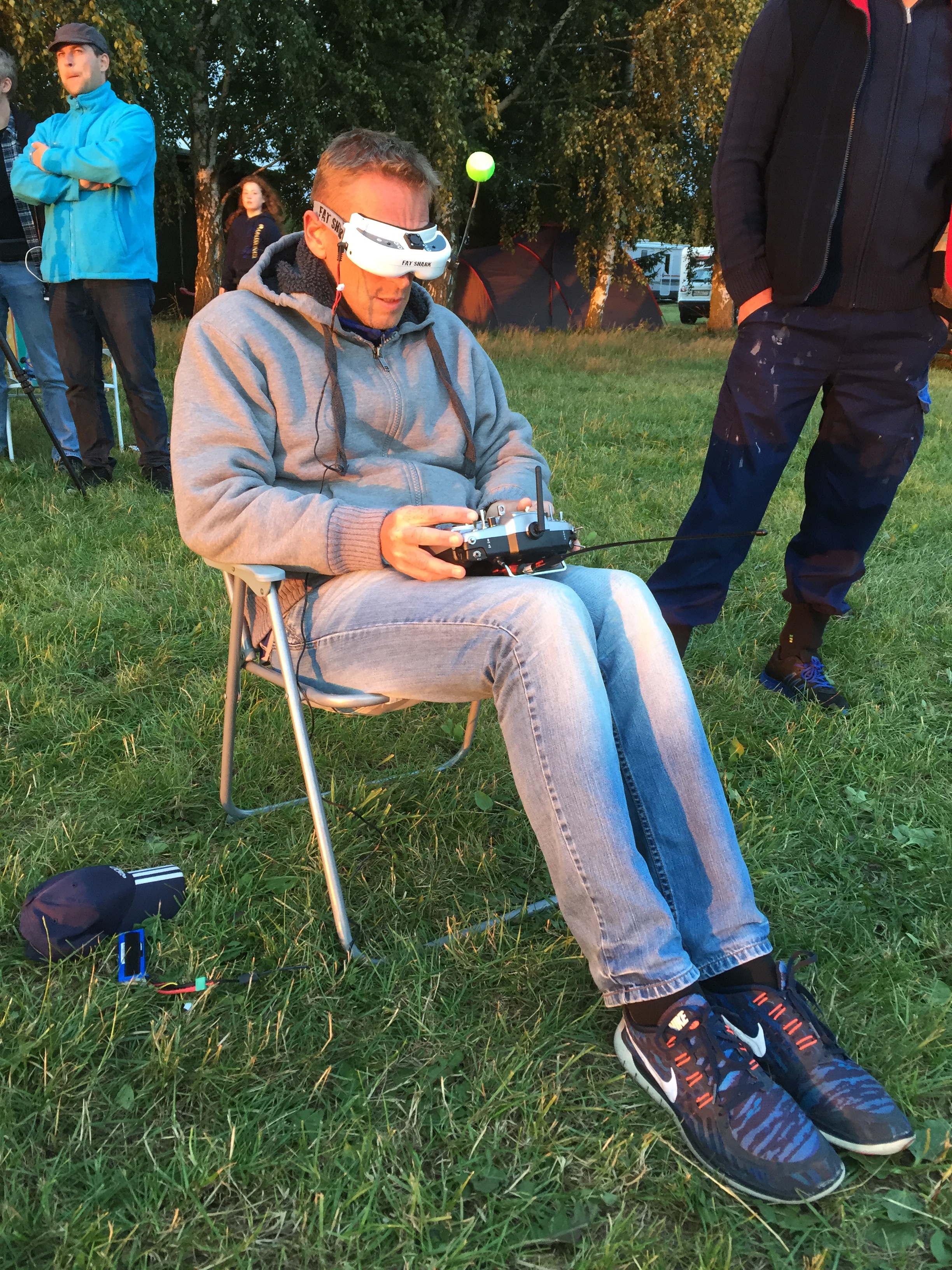 Didis first FPV flight.