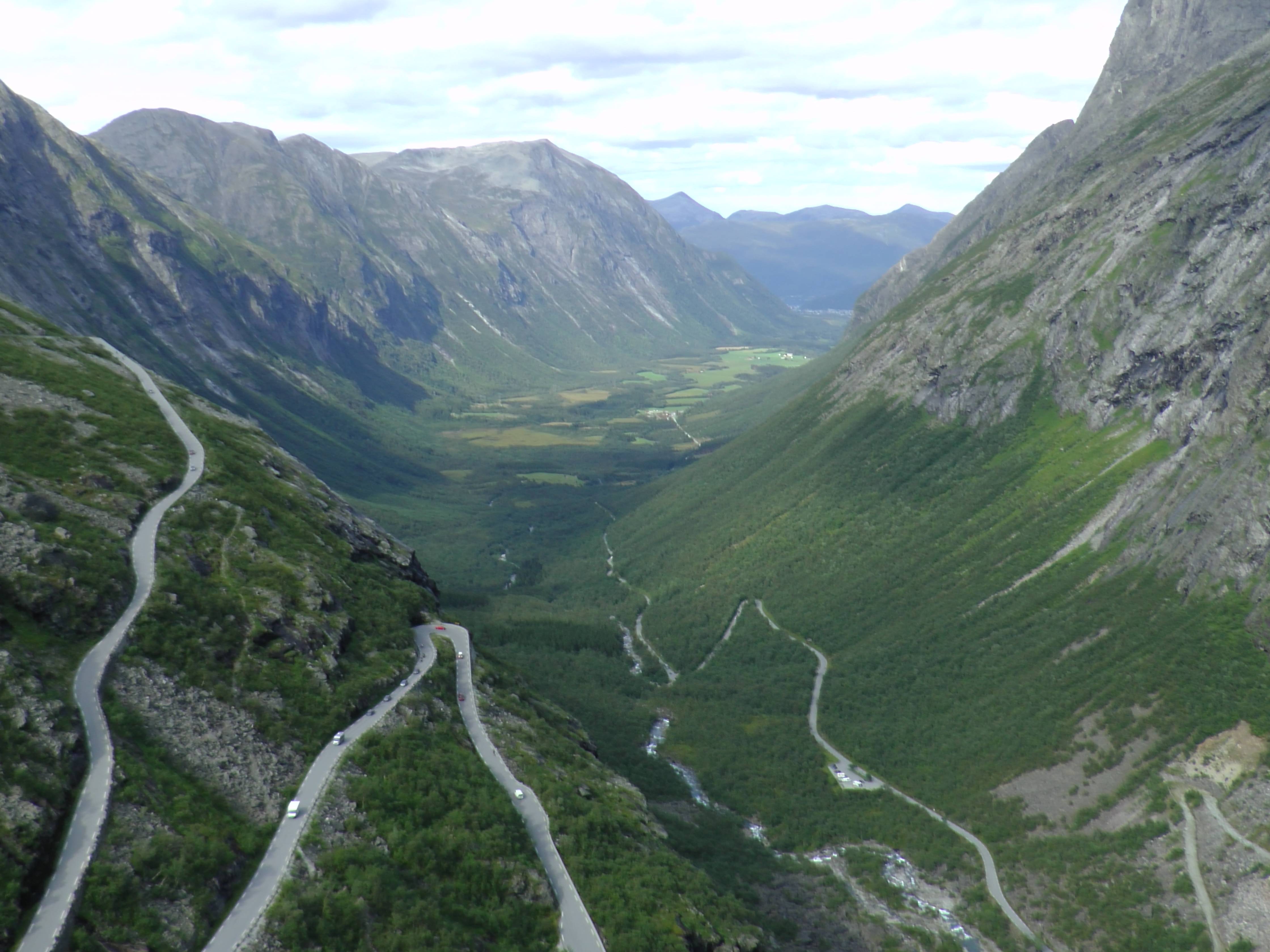 Trollstigen, eine der populärere Ecken