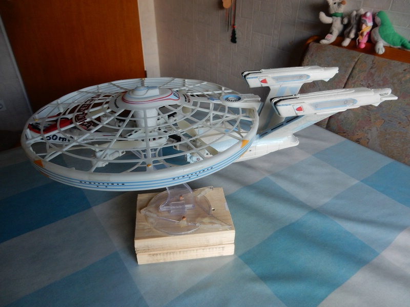 Enterprise für das Weltraumdock