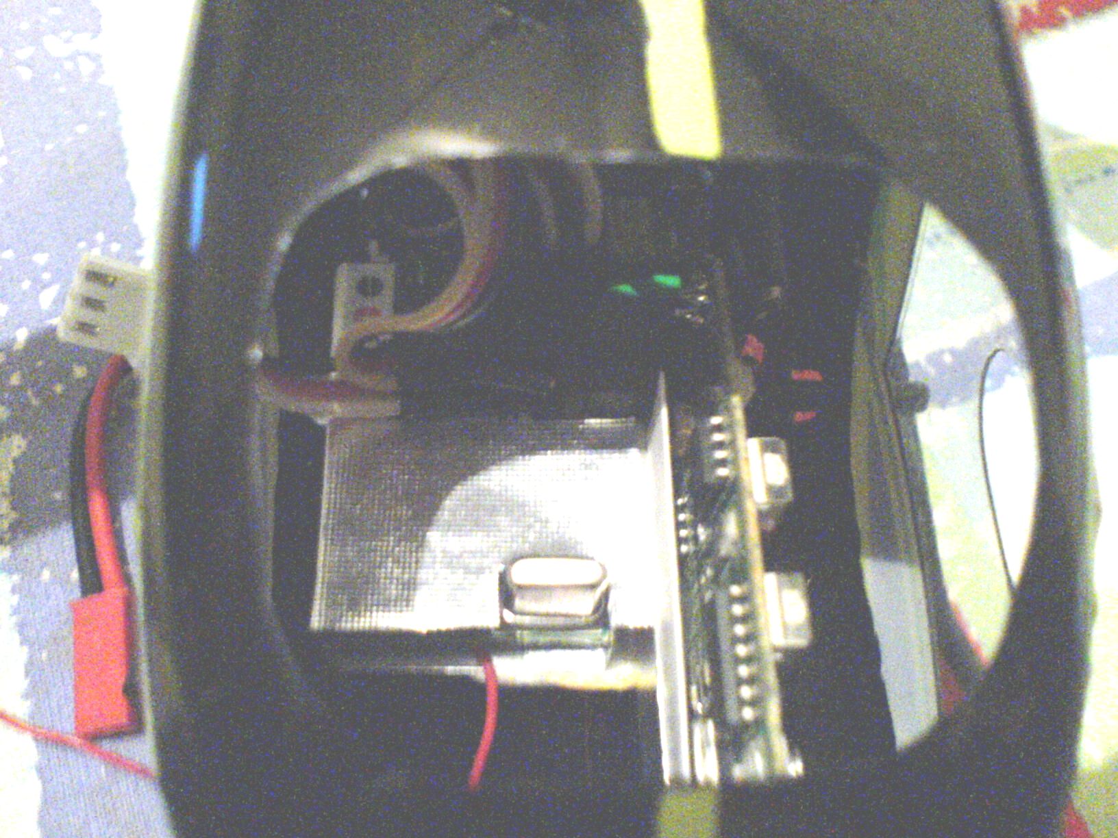 Regler Platine mit GWS 6K Empf. und Alu Abschirmung