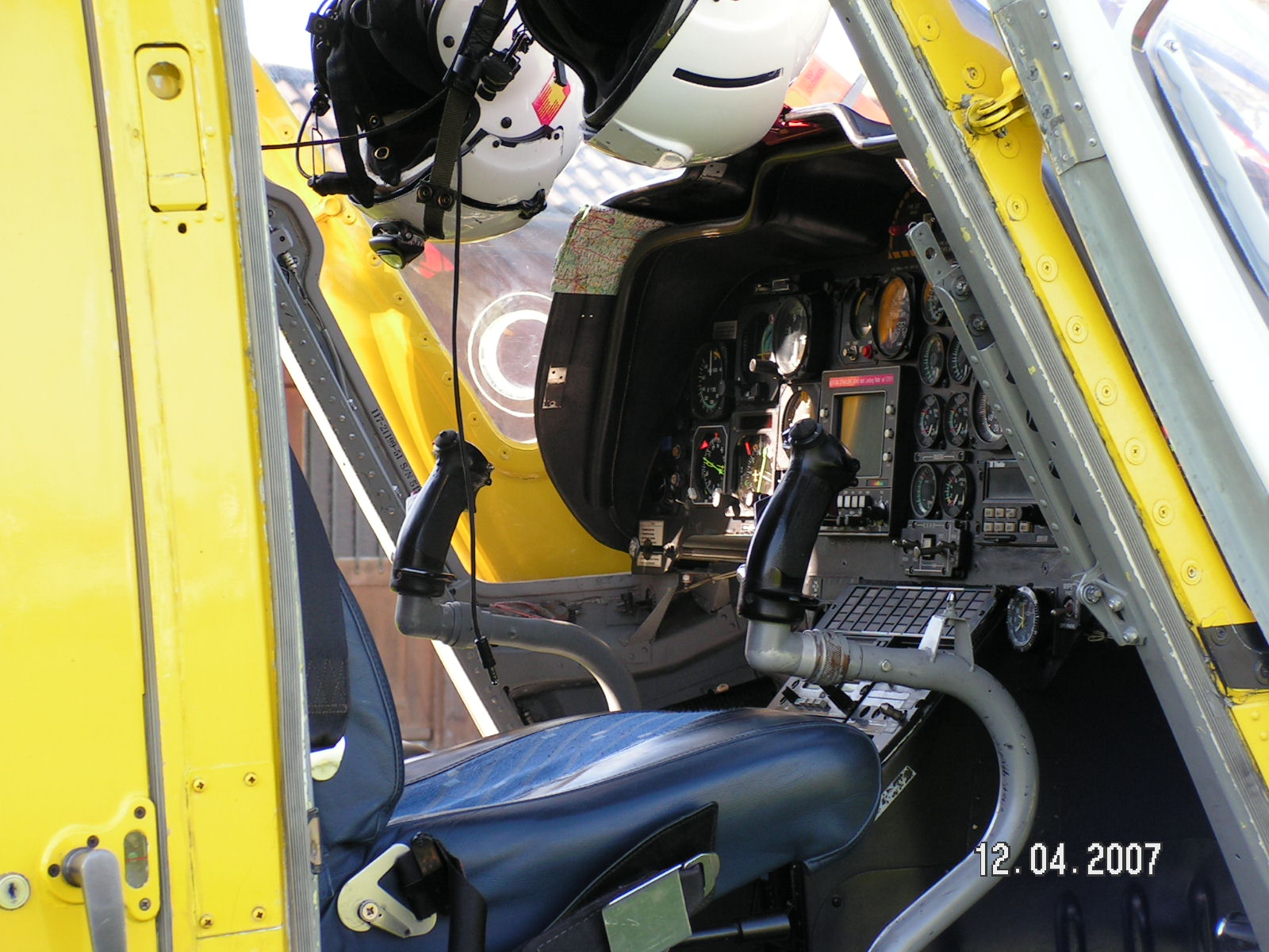 Cockpit Ansicht - auch wenn nach 2 Bildern Schluss war - die Piloten wollten DAS nicht