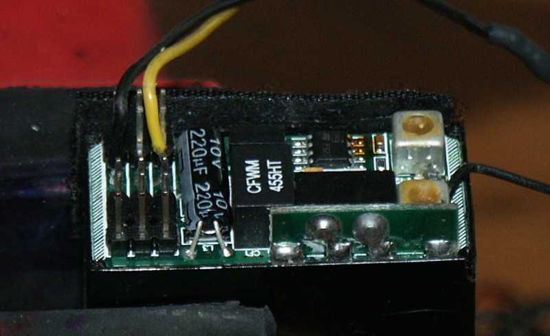 Da kommen die anderen Kabel hin