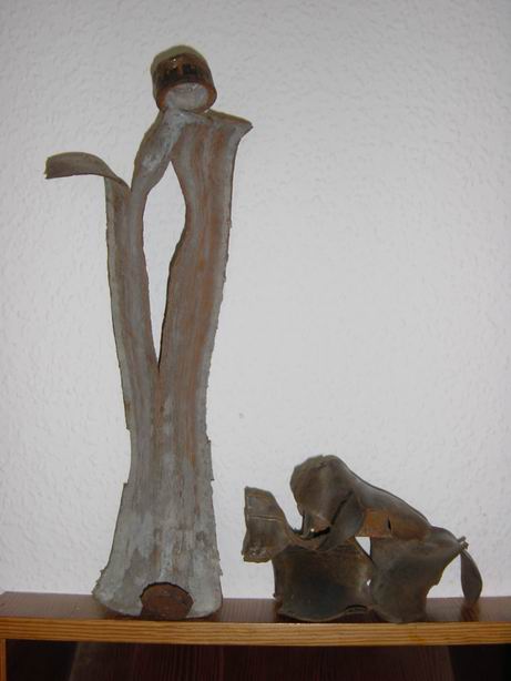 Das waren zwei Eisenrohre